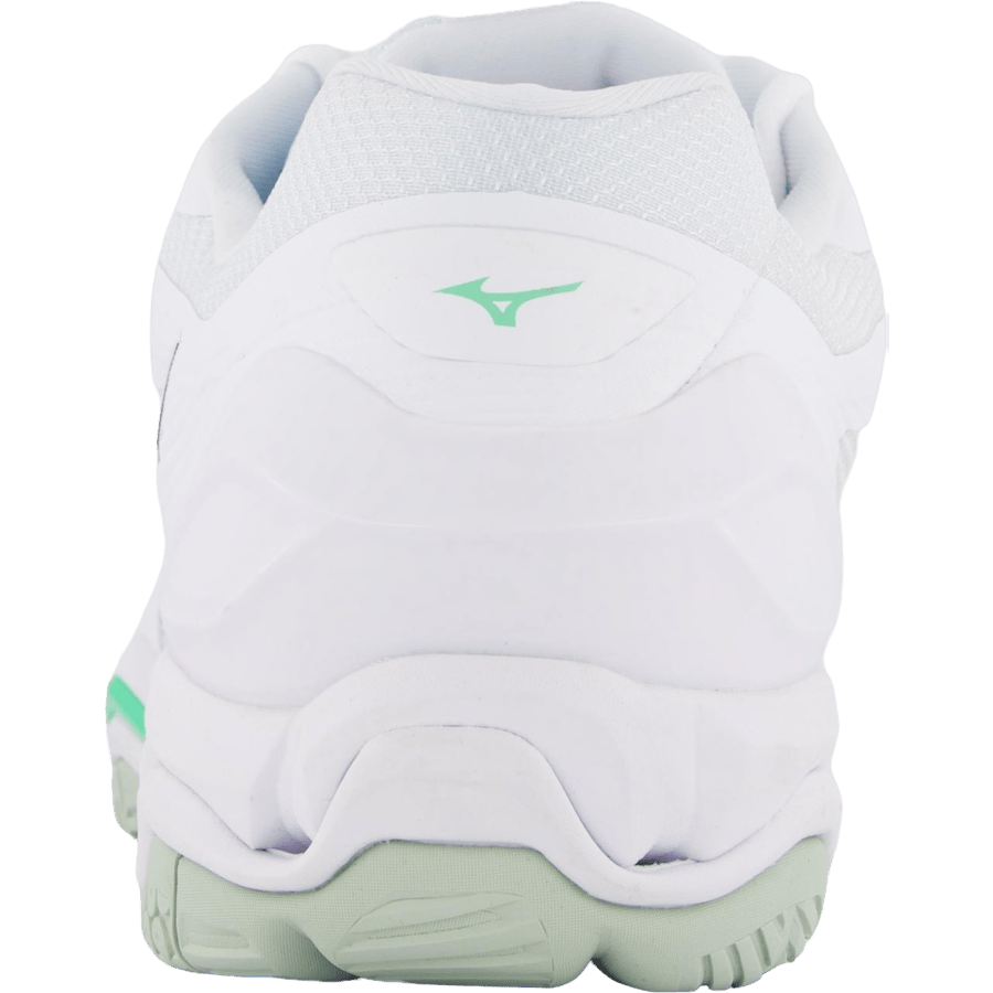 Wave Stealth 6 White/black/frozen Emerald by Mizuno