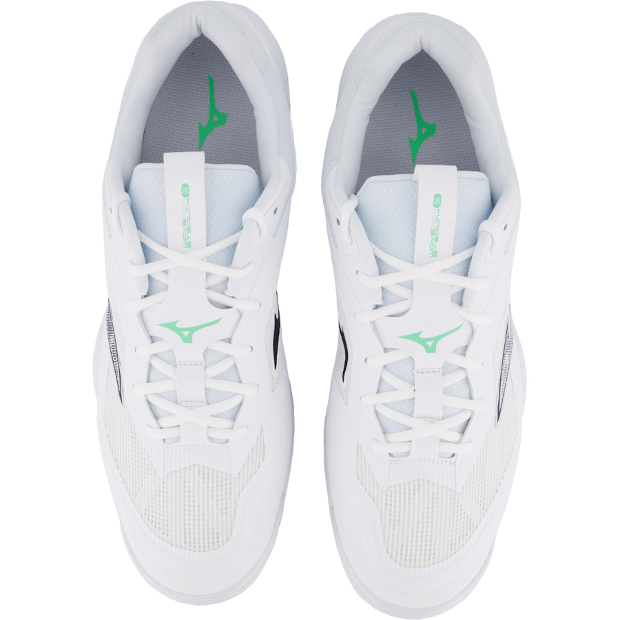 Wave Stealth 6 White/black/frozen Emerald by Mizuno