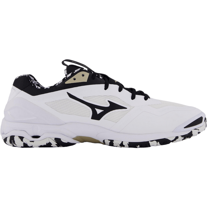Wave Stealth 6 White/black/ge Gold by Mizuno