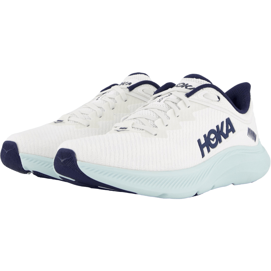 W solimar Blanc de blanc / blue glass by Hoka