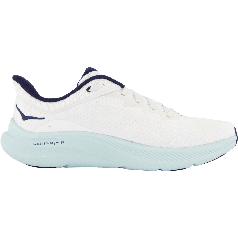 W solimar Blanc de blanc / blue glass by Hoka