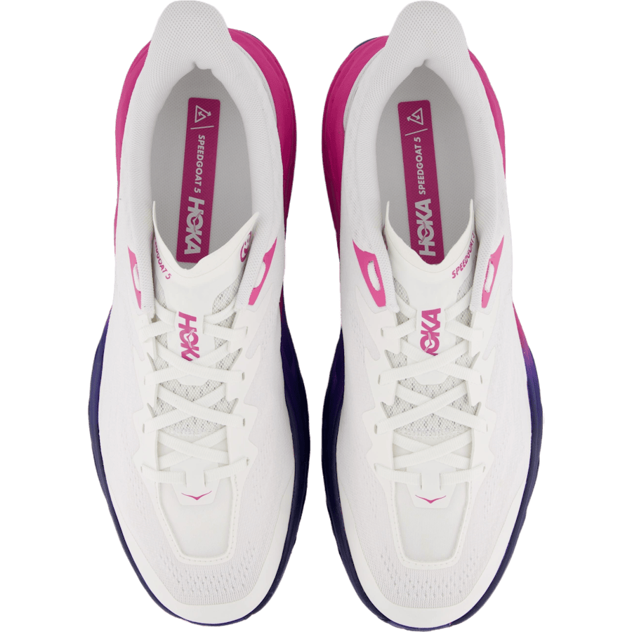 M speedgoat 5 jhk White / phlox pink by Hoka