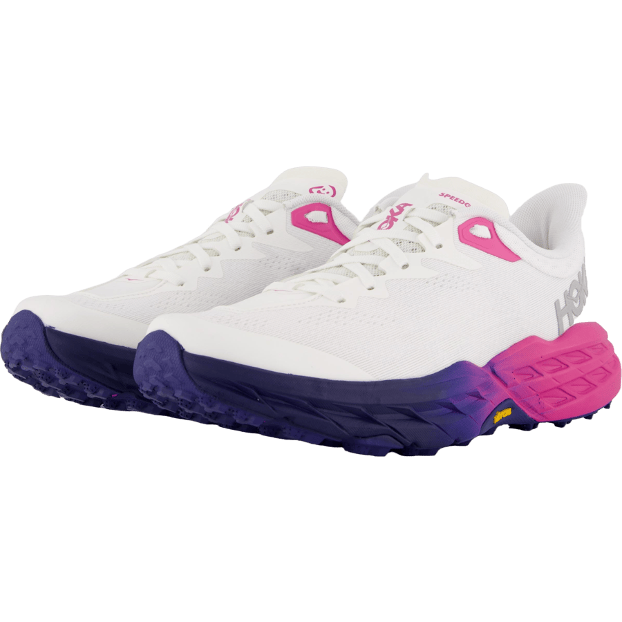 W speedgoat 5 jhk White / phlox pink by Hoka