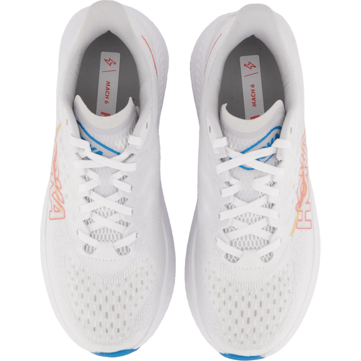 W mach 6 White / nimbus cloud by Hoka