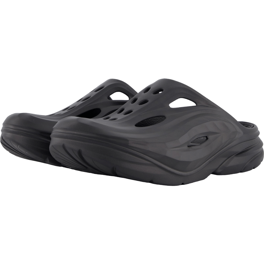 U ora recovery mule Black / black by Hoka