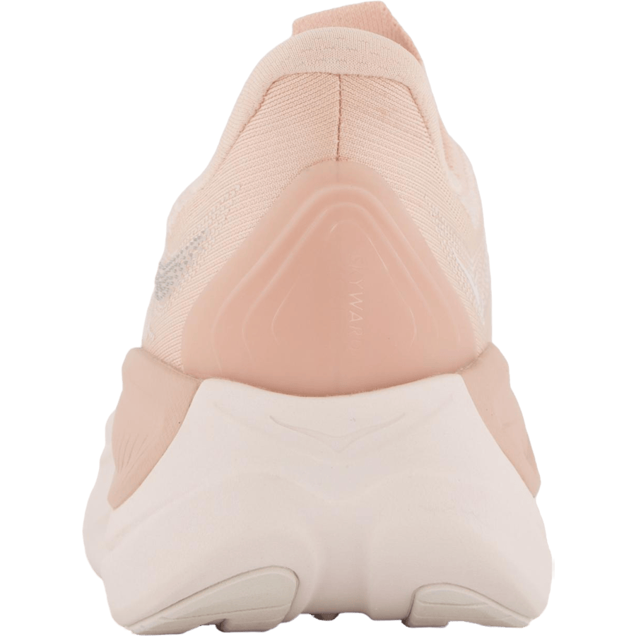 W skyward laceless Rose latte / rose cream by Hoka