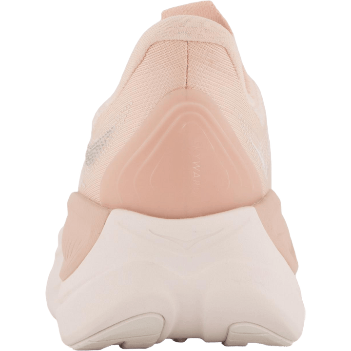 W skyward laceless Rose latte / rose cream by Hoka