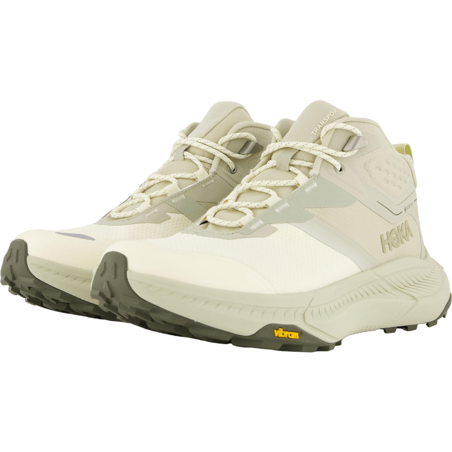W transport hike gtx Oyster mushroom / vintage yell by Hoka