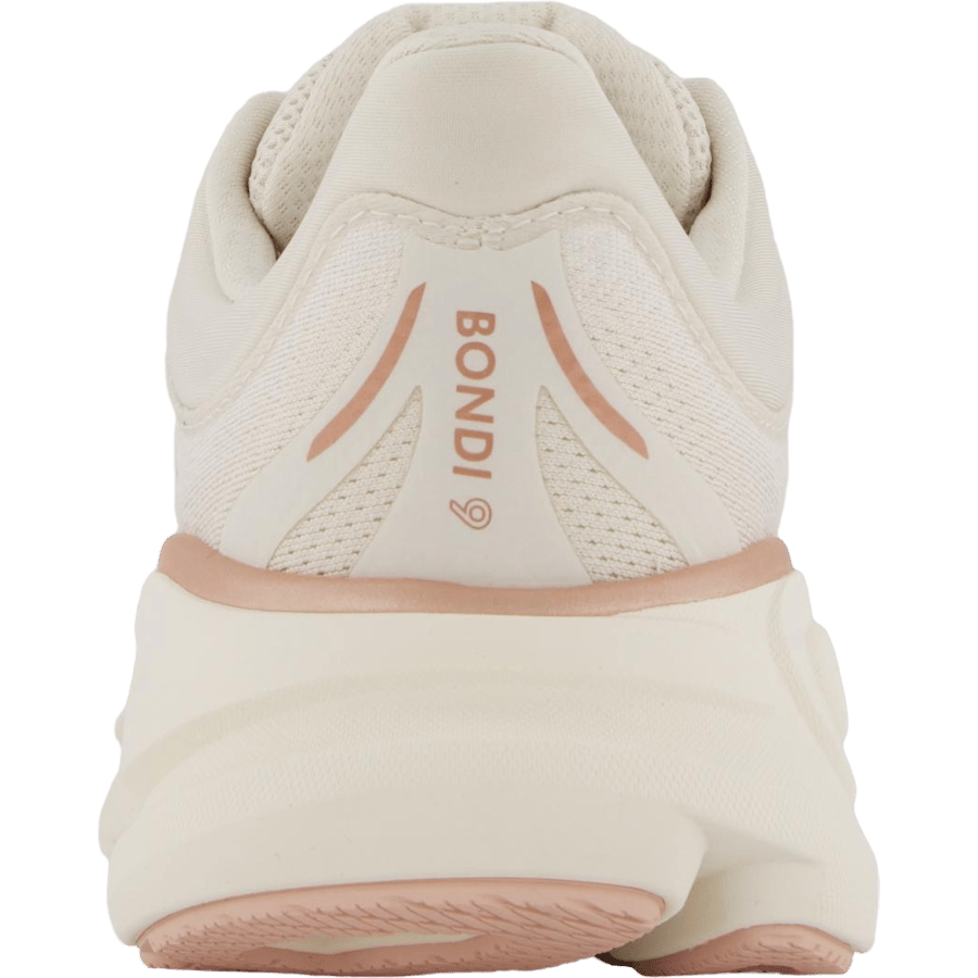W bondi 9 Oat milk / rose gold by Hoka