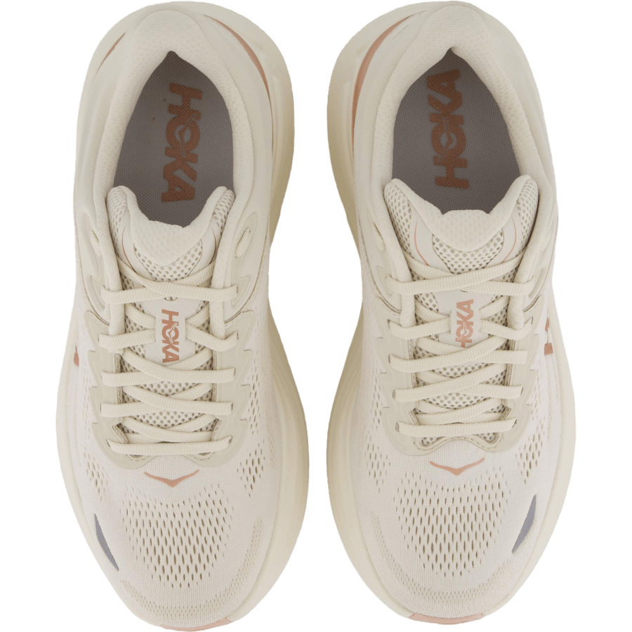 W bondi 9 Oat milk / rose gold by Hoka