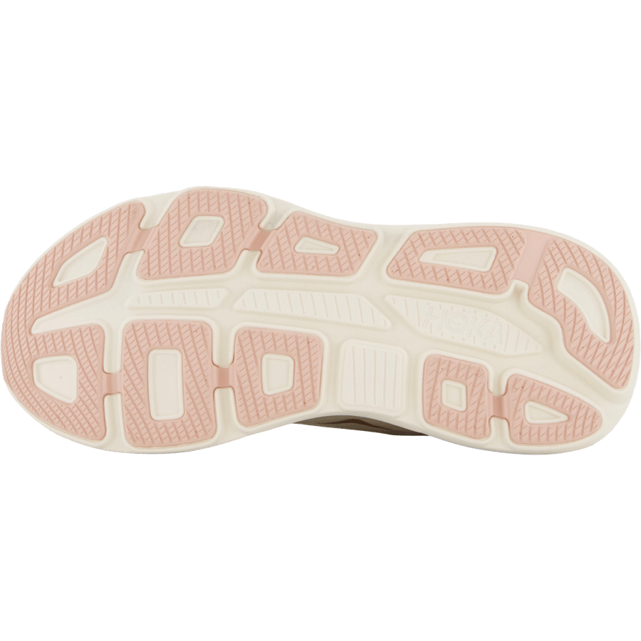 W bondi 9 Oat milk / rose gold by Hoka
