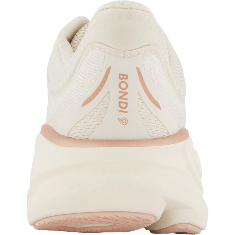 W bondi 9 Oat milk / rose gold by Hoka