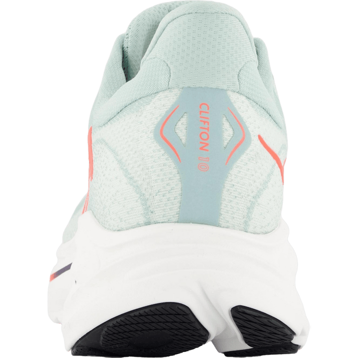 M clifton 10 wide Sage / neon flame by Hoka