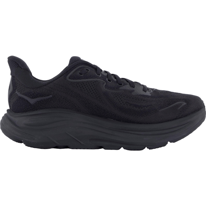 W clifton 10 wide Black / black by Hoka