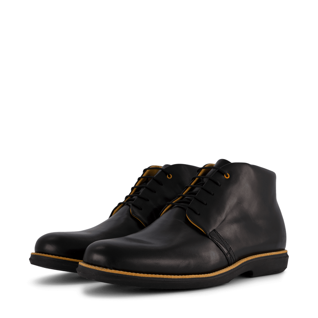 City Groove Chukka Jet Black - Grand Shoes