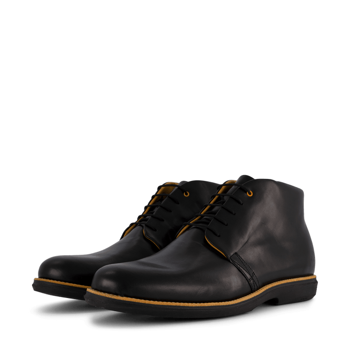City Groove Chukka Jet Black - Grand Shoes