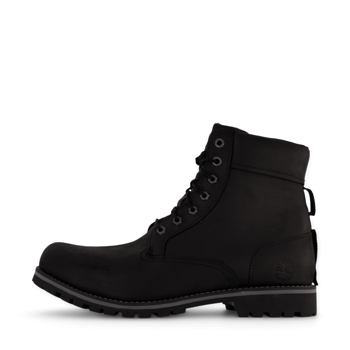 Rugged Wp Ii 6 In Plain Toe Bo Jet Black - Grand Shoes