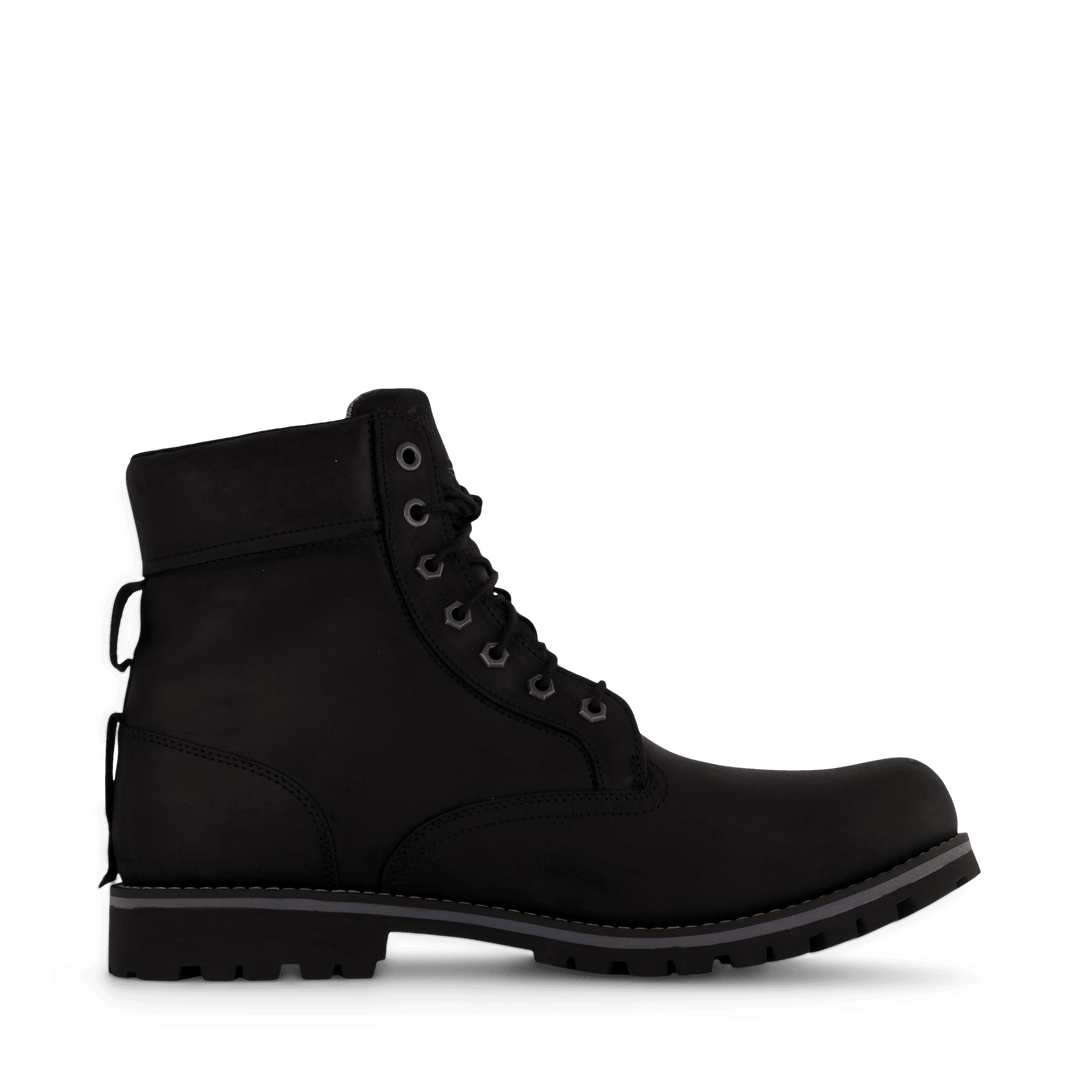 Rugged Wp Ii 6 In Plain Toe Bo Jet Black - Grand Shoes