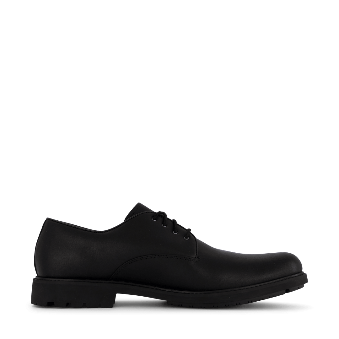 Stormbucks Plain Toe Wp Oxford Black - Grand Shoes