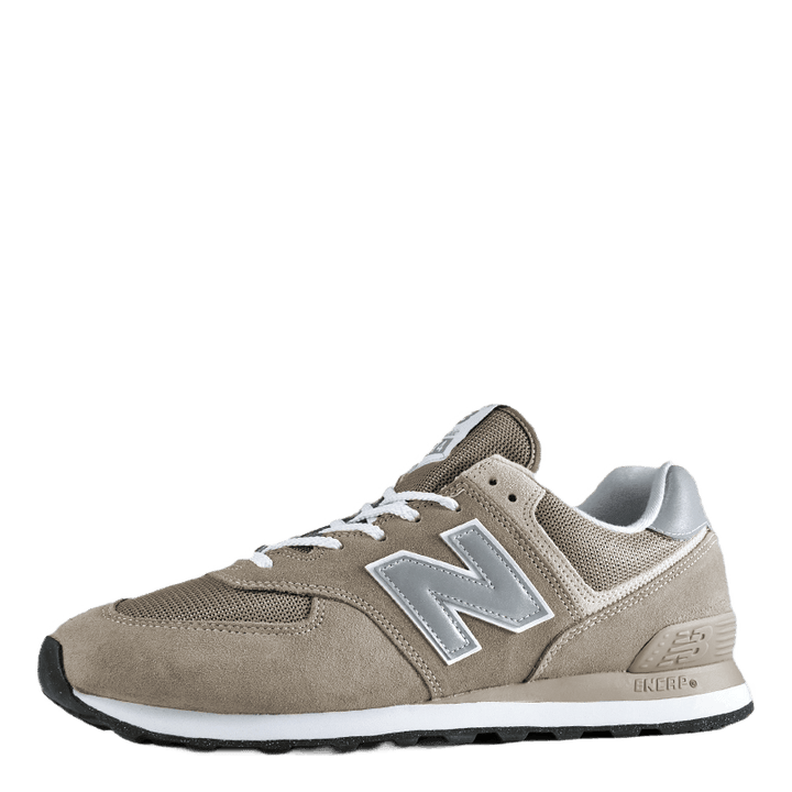 574 Grey / White - Grand Shoes