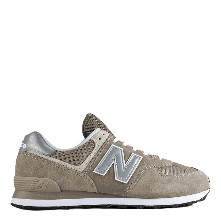 574 Grey / White - Grand Shoes