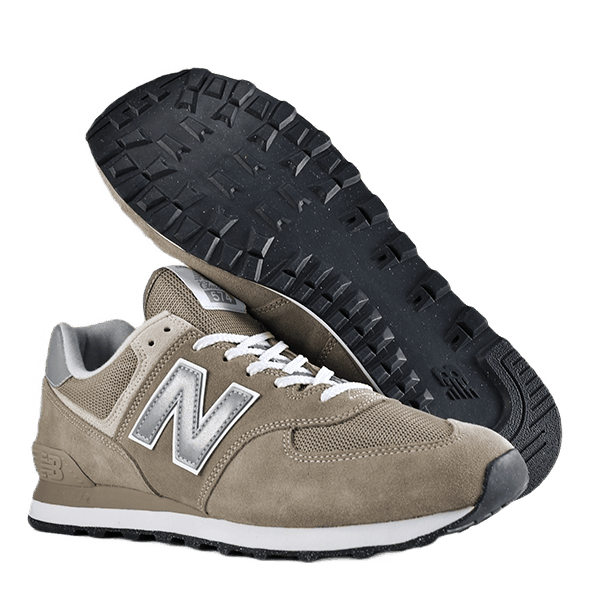 574 Grey / White - Grand Shoes