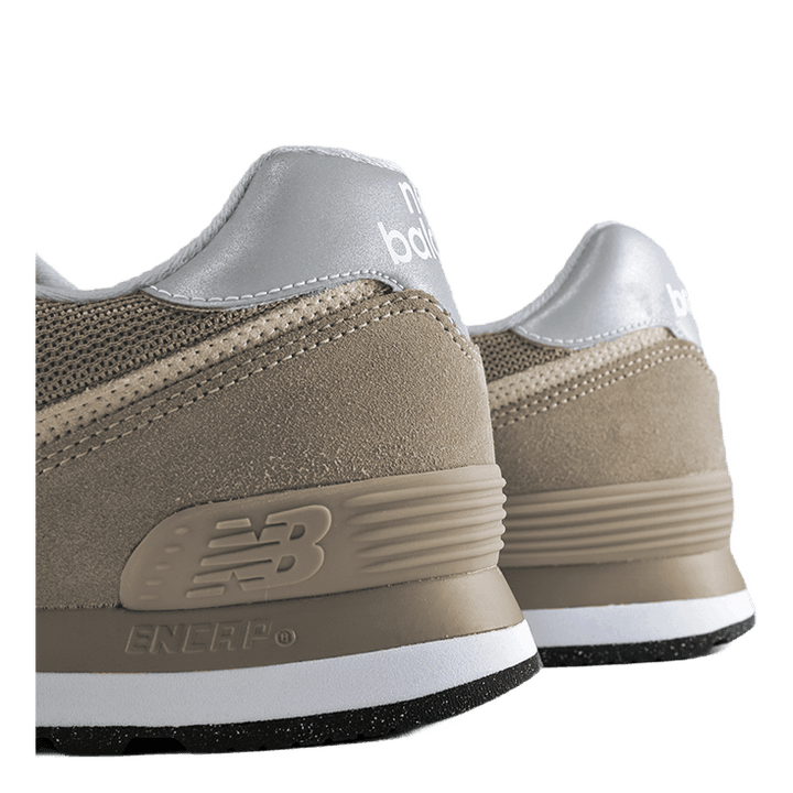 574 Grey / White - Grand Shoes