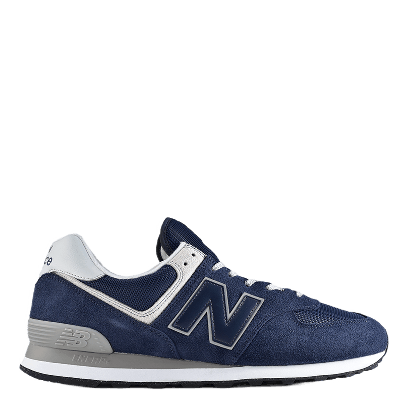 574 Navy / White - Grand Shoes