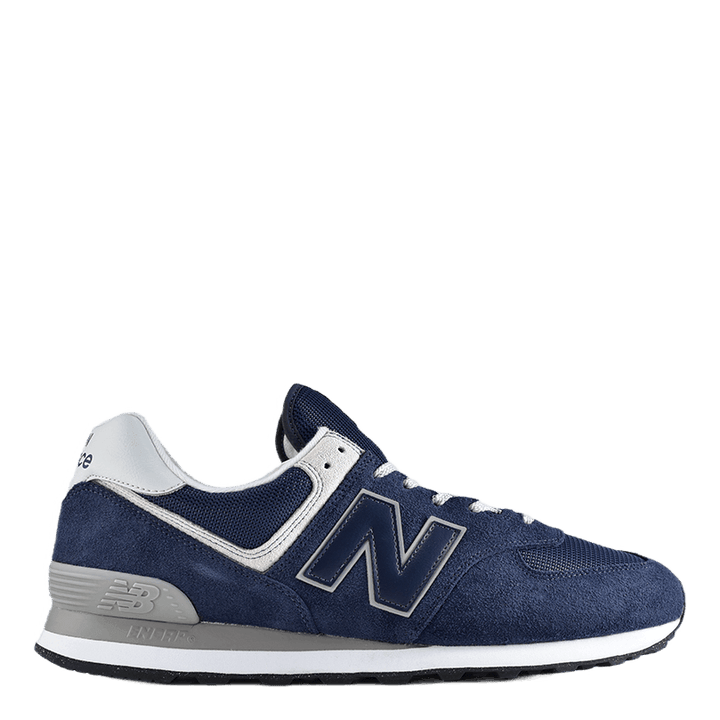 574 Navy / White - Grand Shoes