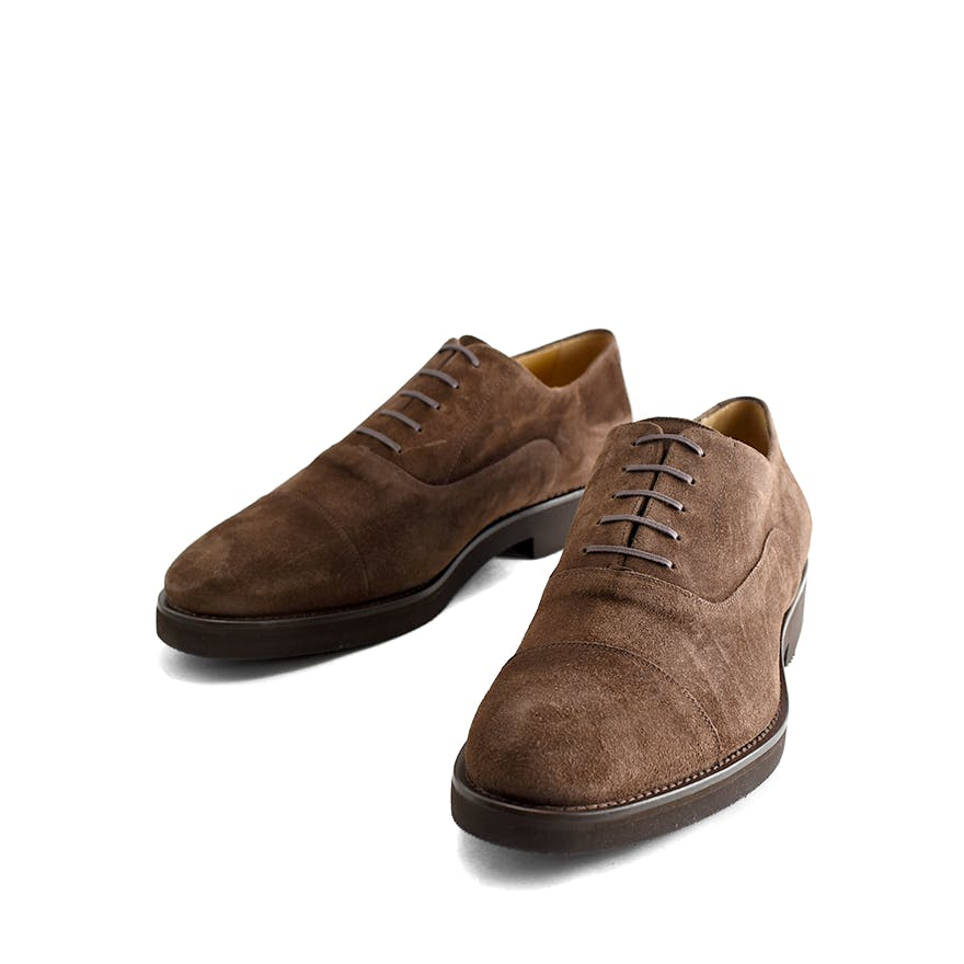 Cap Toe Oxford (rubber Sole) Florence Cotto
