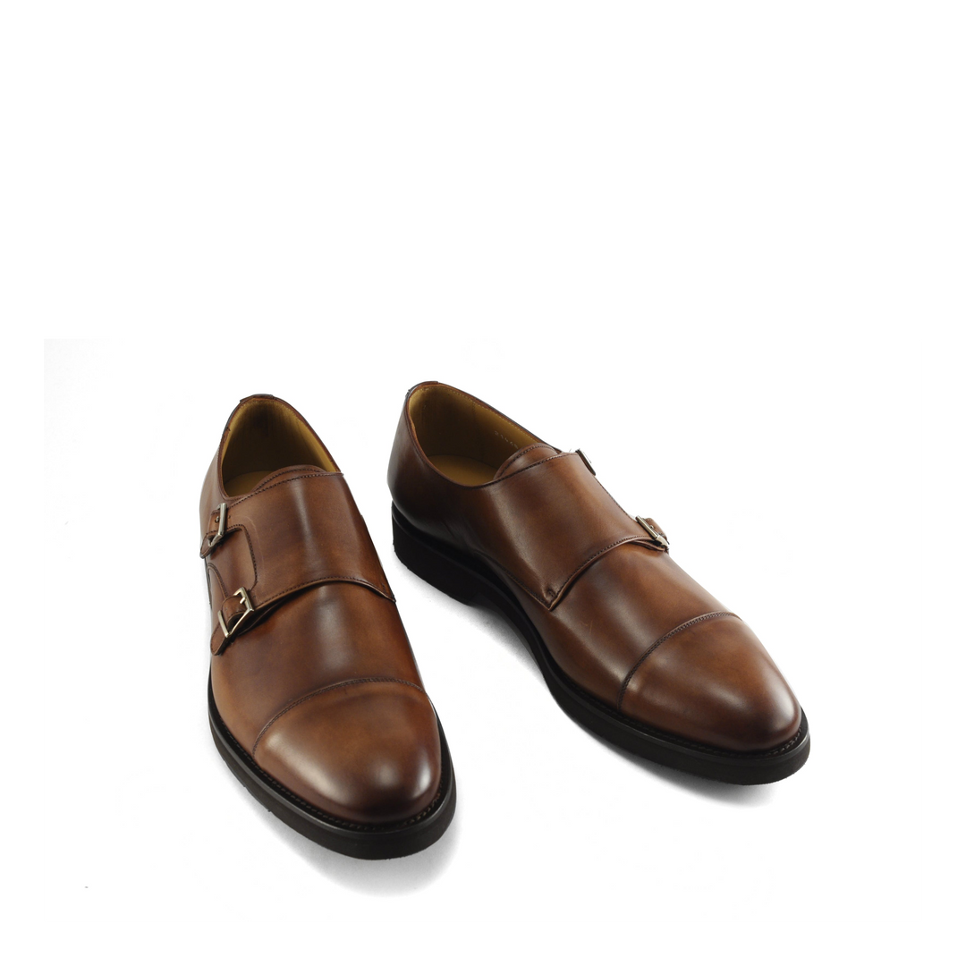 Double Monk Strap (rubber Sole Castagna