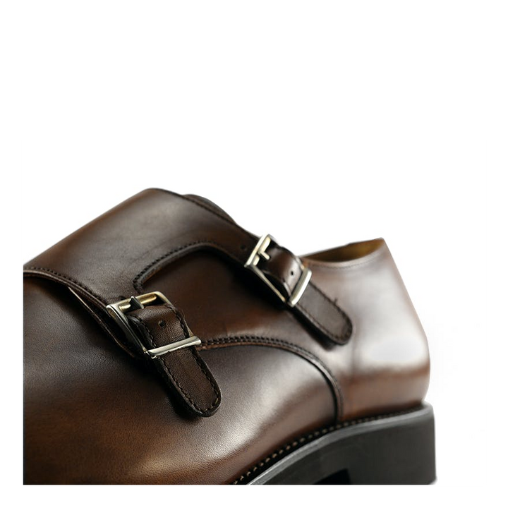 Double Monk Strap (rubber Sole Castagna