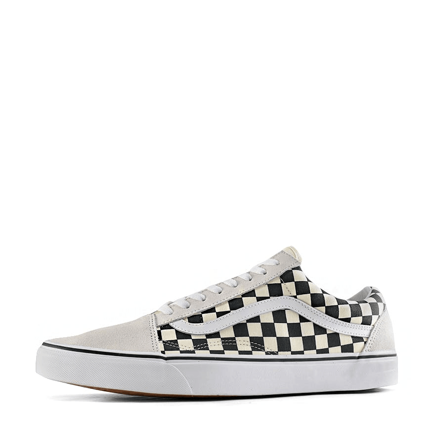 Old Skool Checkerboard White / Black - Grand Shoes