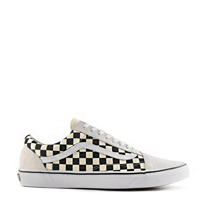 Old Skool Checkerboard White / Black - Grand Shoes