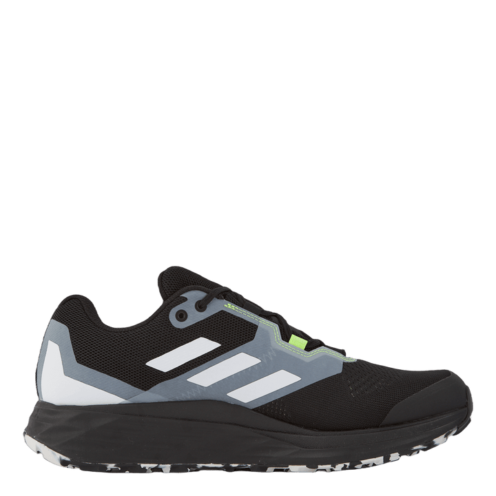 Terrex Two Flow Black / White / Yellow - Grand Shoes