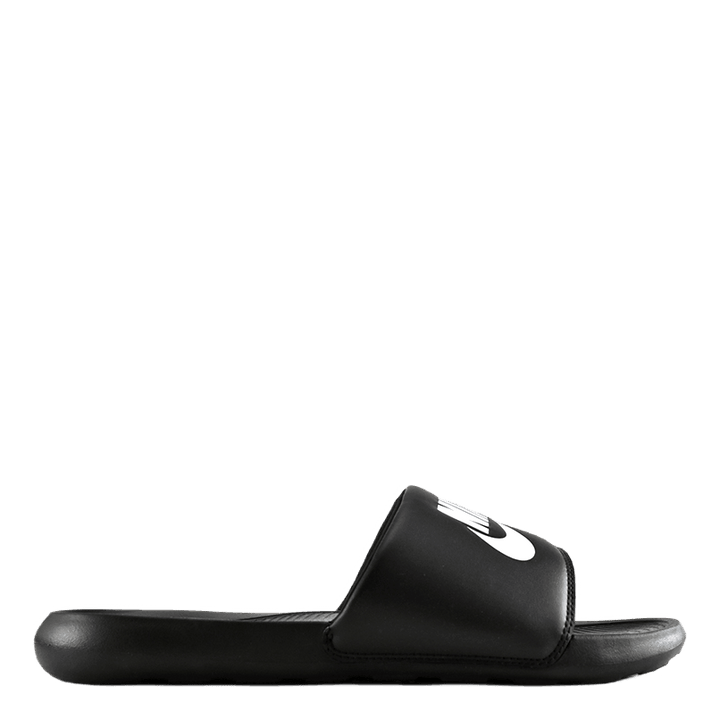 Victori One Men's Slides BLACK/WHITE-BLACK - Grand Shoes