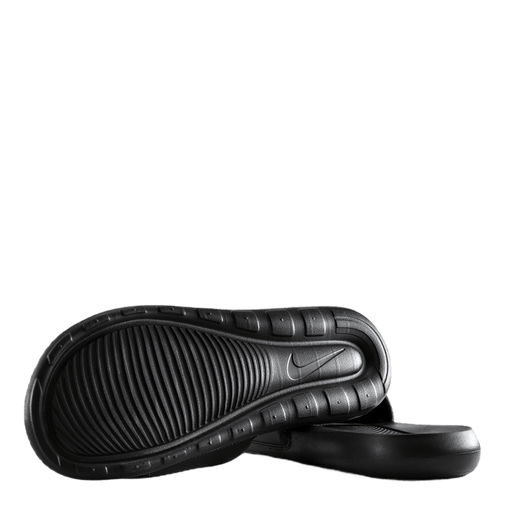 Victori One Men's Slides BLACK/WHITE-BLACK - Grand Shoes